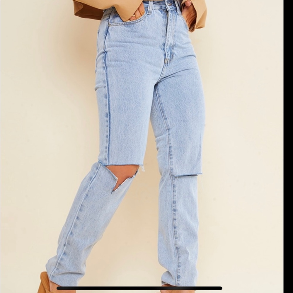 PrettyLittleThing Straight Leg Jeans